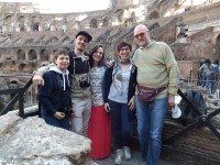 Roma, dentro il Colosseo
