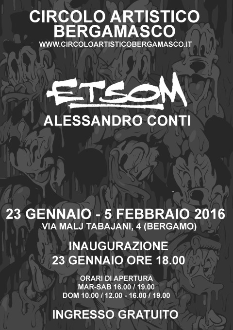 Locandina mostra Etsom