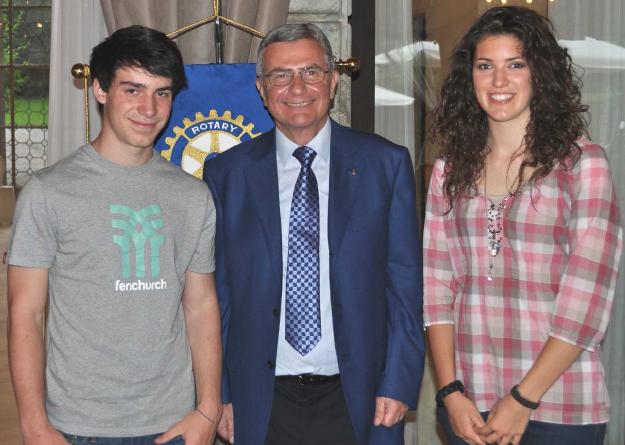 Premio Rotary ad Alessandro e Nikita